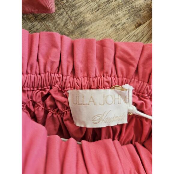 Ulla Johnson Ayan Smocked Top Women's Size 12 NWT Handmade Designer - Picture 8 of 14